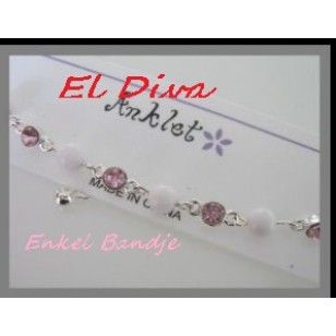 Enkelbandje Verzilverd #1